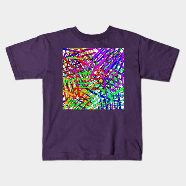 Psychedelic Kids T-Shirt by YamyMorrell